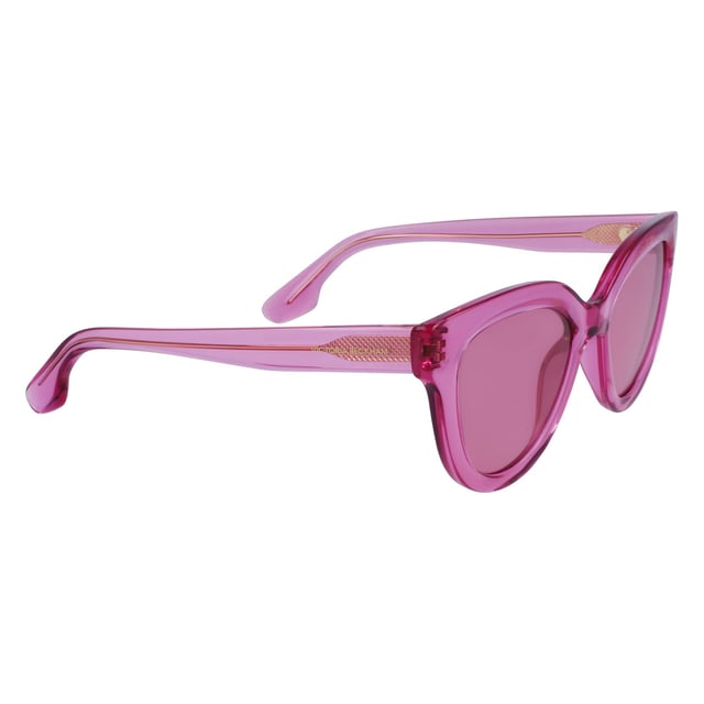 Damen-Sonnenbrillen der Farbe Rot - Victoria Beckham VB649S-601• material: Spritzguss• farbe: Rot• maße: 52/21/140 mm (Glasbreite / Stegbreite / Bügellänge)  CATEGORY 2