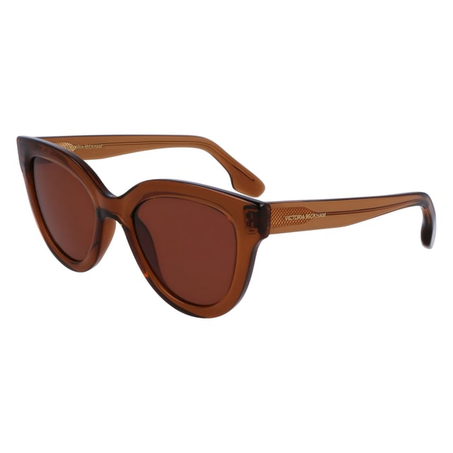 Damen-Sonnenbrillen der Farbe Braun - Victoria Beckham VB649S-240• material: Spritzguss• farbe: Braun• maße: 52/21/140 mm (Glasbreite / Stegbreite / Bügellänge)  CATEGORY 3