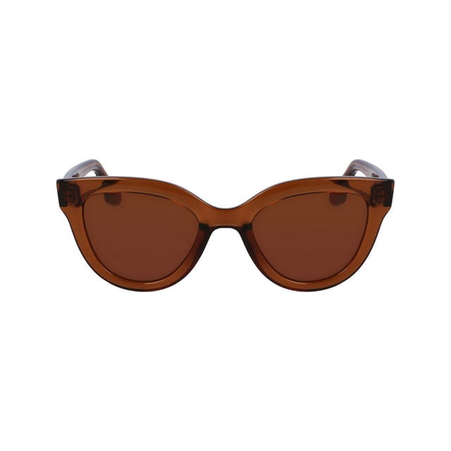Damen-Sonnenbrillen der Farbe Braun - Victoria Beckham VB649S-240• material: Spritzguss• farbe: Braun• maße: 52/21/140 mm (Glasbreite / Stegbreite / Bügellänge)  CATEGORY 3