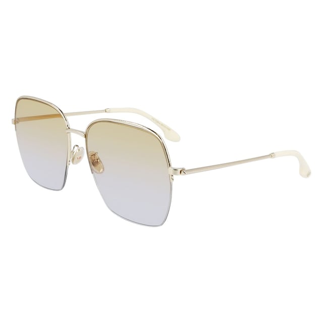 Gafas de sol de mujer de color dorado - Victoria Beckham VB214SA-723• material: metal• color: dorado• tamaño: 61/16/140 mm (longitud de la lente / ancho del puente / longitud de la varilla)  CATEGORY 1
