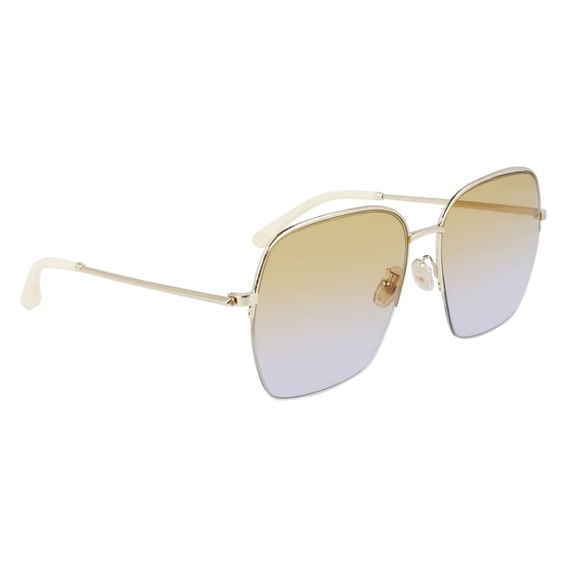 Gafas de sol de mujer de color dorado - Victoria Beckham VB214SA-723• material: metal• color: dorado• tamaño: 61/16/140 mm (longitud de la lente / ancho del puente / longitud de la varilla)  CATEGORY 1