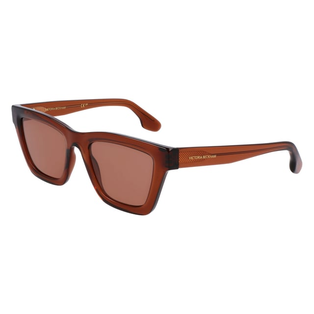 Damen-Sonnenbrillen der Farbe Braun - Victoria Beckham VB656S-203• material: Spritzguss• farbe: Braun• maße: 52/20/140 mm (Glasbreite / Stegbreite / Bügellänge)  CATEGORY 2