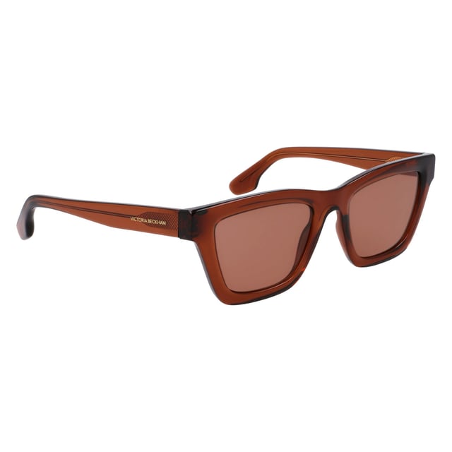 Damen-Sonnenbrillen der Farbe Braun - Victoria Beckham VB656S-203• material: Spritzguss• farbe: Braun• maße: 52/20/140 mm (Glasbreite / Stegbreite / Bügellänge)  CATEGORY 2