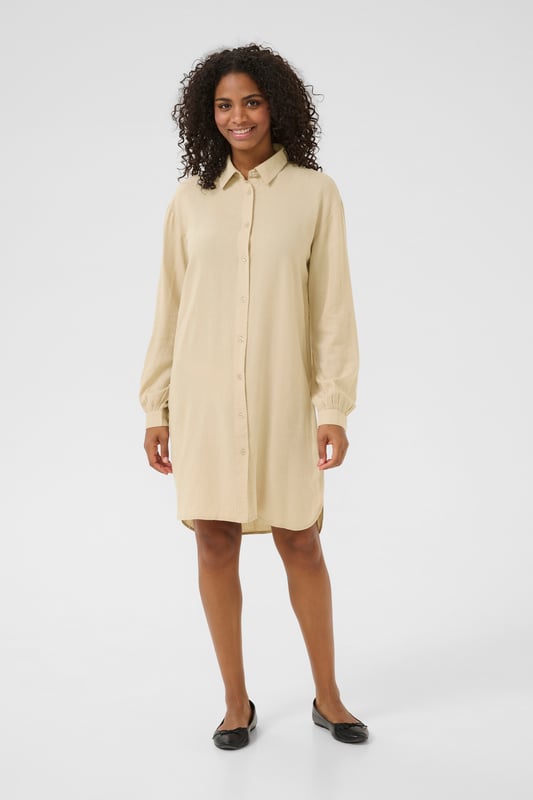 Loose fit,Über Knielänge,Lange Ärmel    70% Viskose (LivaEco™),30% Leinen