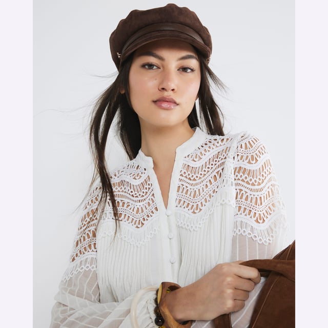 V-neck, Long sleeves, Button fastening, Pintuck detail, EmbroideryAbout the brandFASHION IS OUR DNARiver Island is an icon of the British high street. Inspired by the latest trends and our heritage style archives, we've been serving style and leading trends for over sixty years.We make fashion for real people with real lives, who want to look real good. Because life's a celebration - let's dress for it.