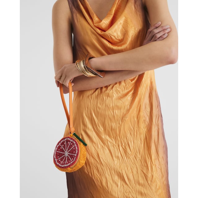 River Island Womens Orange Premium Beaded Grapefruit Clutch Bag Premium collection, Grapefruit design, Beading embellishment, Zip fastening, Strap, H: 7.5cm x W: 12cm x D: 12cmAbout the brandFASHION IS OUR DNARiver Island is an icon of the British high street. Inspired by the latest trends and our heritage style archives, we've been serving style and leading trends for over sixty years.We make fashion for real people with real lives, who want to look real good. Because life's a celebration - let's dress for it.