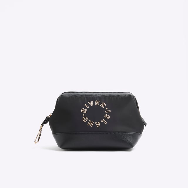 River Island Womens Black Ri Makeup Bag Embroidery RI graphic, Zipped fastening, Bag dimensions: L: 16cm x D: 14cm x W: 27cmAbout the brandFASHION IS OUR DNARiver Island is an icon of the British high street. Inspired by the latest trends and our heritage style archives, we've been serving style and leading trends for over sixty years.We make fashion for real people with real lives, who want to look real good. Because life's a celebration - let's dress for it.