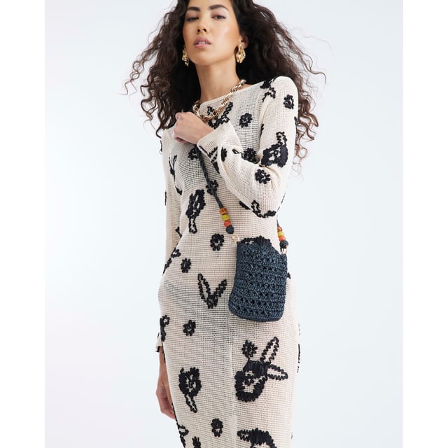 River Island Womens Black Raffia Beaded Cross Body Phone Bag Raffia, Cross body strap, Beaded detail, Strap drop: 50cm, Bag dimensions: H: 18cm x W: 13cm x D: 2cmAbout the brandFASHION IS OUR DNARiver Island is an icon of the British high street. Inspired by the latest trends and our heritage style archives, we've been serving style and leading trends for over sixty years.We make fashion for real people with real lives, who want to look real good. Because life's a celebration - let's dress for it.