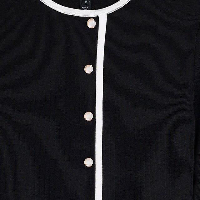 River Island Womens Mini Dress Black Long Sleeve Knitted Long sleeve, Button detail, Knitted, Mini lengthAbout the brandFASHION IS OUR DNARiver Island is an icon of the British high street. Inspired by the latest trends and our heritage style archives, we've been serving style and leading trends for over sixty years.We make fashion for real people with real lives, who want to look real good. Because life's a celebration - let's dress for it.