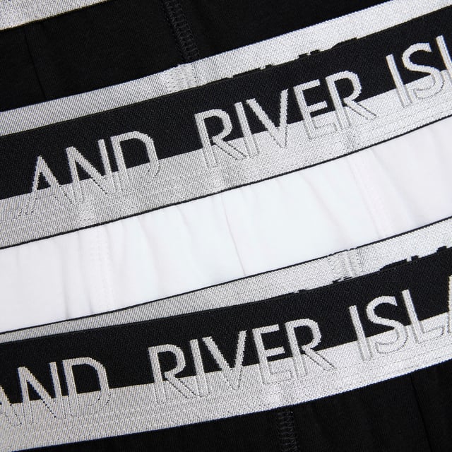 Pack of 4, Multicoloured, Elasticated silver split waistAbout the brandFASHION IS OUR DNARiver Island is an icon of the British high street. Inspired by the latest trends and our heritage style archives, we've been serving style and leading trends for over sixty years.We make fashion for real people with real lives, who want to look real good. Because life's a celebration - let's dress for it.