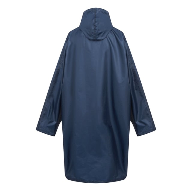 Material: Polyester. Fabric: Hydrafort. Design: Plain. Fabric Technology: Durable, Water Repellent, Waterproof, Windproof. Neckline: Hooded. Sleeve-Type: Long-Sleeved. Packaway, Taped Seams. Hood Features: Drawstring, Grown On Hood. Fastening: Pull Over.