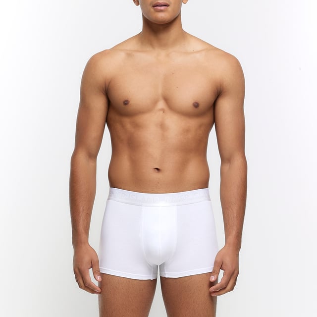 Multipack of 4, Regular fit, Elasticated RI waistbandAbout the brandFASHION IS OUR DNARiver Island is an icon of the British high street. Inspired by the latest trends and our heritage style archives, we've been serving style and leading trends for over sixty years.We make fashion for real people with real lives, who want to look real good. Because life's a celebration - let's dress for it.