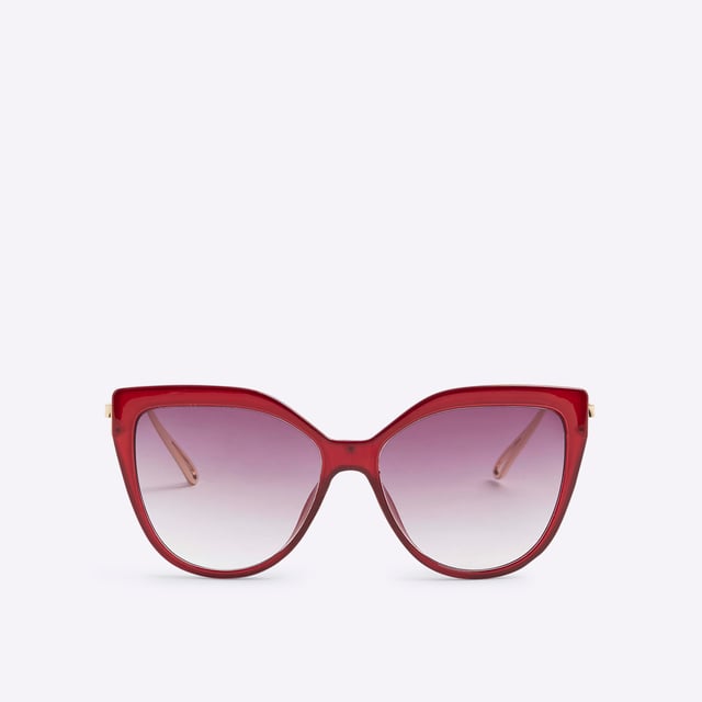 River Island Womens Red Cat Eye Gold Arm Sunglasses Cat eye shaped, Metal framed, Gold arm, Tinted lensesAbout the brandFASHION IS OUR DNARiver Island is an icon of the British high street. Inspired by the latest trends and our heritage style archives, we've been serving style and leading trends for over sixty years.We make fashion for real people with real lives, who want to look real good. Because life's a celebration - let's dress for it.