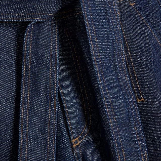 River Island Womens Cropped Jeans Indigo Belted Wide Leg Denim fabric, Cropped, Wide leg, Belted, Belt loops, Side slip pockets, Button and zipped fasteningAbout the brandFASHION IS OUR DNARiver Island is an icon of the British high street. Inspired by the latest trends and our heritage style archives, we've been serving style and leading trends for over sixty years.We make fashion for real people with real lives, who want to look real good. Because life's a celebration - let's dress for it.