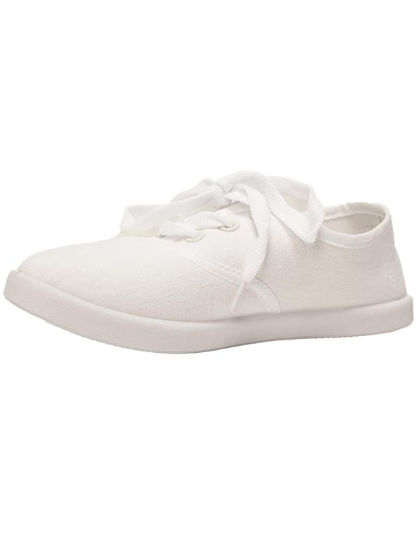 Simple, stylish, and built for comfort—these unisex school pumps are perfect for everyday wear. Made with a soft canvas upper and a matte finish, they offer a snug fit that’s both comfy and breathable. Packed in a brand-new poly bag, these shoes are crafted from high-quality materials to withstand daily school use. Great for PE, indoor activities, or general school wear
