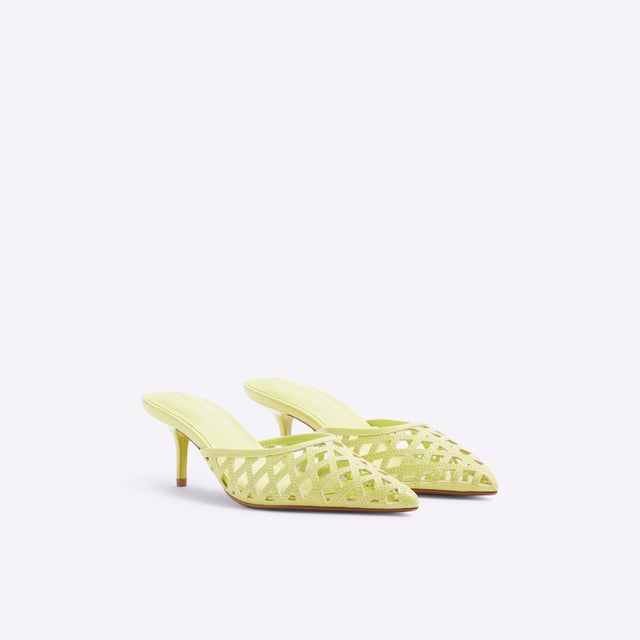 Faux leather, Pointed toe, Lattice design, Skinny heel, Slip on, Heel height: 4cmAbout the brandFASHION IS OUR DNARiver Island is an icon of the British high street. Inspired by the latest trends and our heritage style archives, we've been serving style and leading trends for over sixty years.We make fashion for real people with real lives, who want to look real good. Because life's a celebration - let's dress for it.