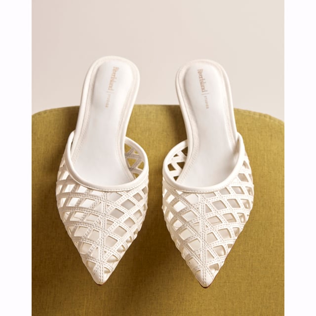 Faux leather, Pointed toe, Lattice design, Skinny heel, Slip on, Heel height: 4cmAbout the brandFASHION IS OUR DNARiver Island is an icon of the British high street. Inspired by the latest trends and our heritage style archives, we've been serving style and leading trends for over sixty years.We make fashion for real people with real lives, who want to look real good. Because life's a celebration - let's dress for it.
