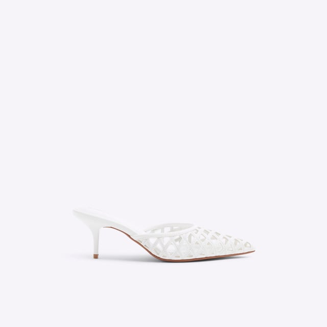 Faux leather, Pointed toe, Lattice design, Skinny heel, Slip on, Heel height: 4cmAbout the brandFASHION IS OUR DNARiver Island is an icon of the British high street. Inspired by the latest trends and our heritage style archives, we've been serving style and leading trends for over sixty years.We make fashion for real people with real lives, who want to look real good. Because life's a celebration - let's dress for it.