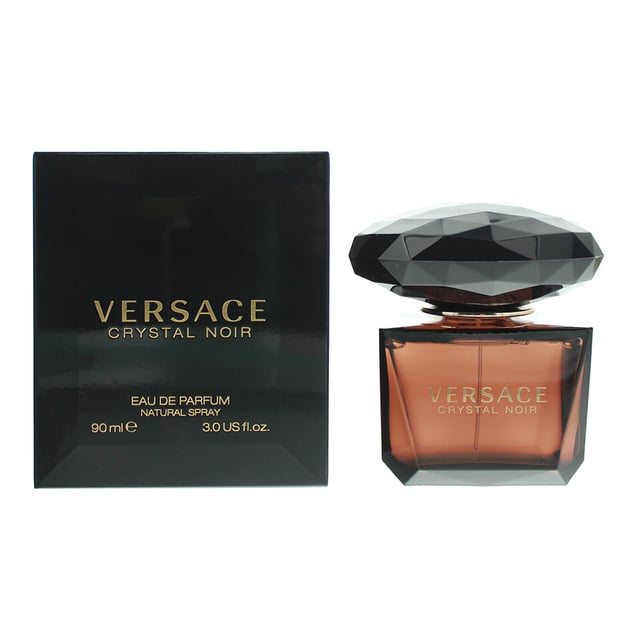 Versace design house launched Crystal Noir in 2004 as an oriental floral fragrance for women. Crystal Noir notes consist of ginger cardamom pepper African orange flower gardenia peony musk sandalwood and amber