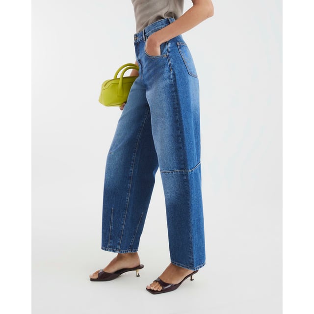 Denim fabric, Belt loops, Pockets, Balloon leg style, Zip and button fasteningAbout the brandFASHION IS OUR DNARiver Island is an icon of the British high street. Inspired by the latest trends and our heritage style archives, we've been serving style and leading trends for over sixty years.We make fashion for real people with real lives, who want to look real good. Because life's a celebration - let's dress for it.