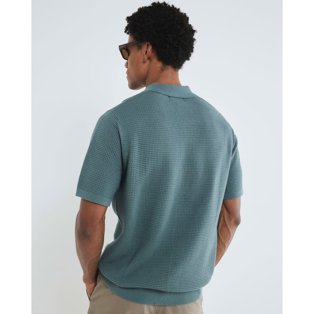Collared, Crochet fabric, Chest pocket, Buttoned fastening, Short sleeves, LightweightAbout the brandFASHION IS OUR DNARiver Island is an icon of the British high street. Inspired by the latest trends and our heritage style archives, we've been serving style and leading trends for over sixty years.We make fashion for real people with real lives, who want to look real good. Because life's a celebration - let's dress for it.