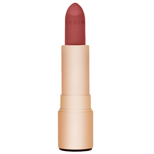 Experience the luxurious feel of Clarins Joli Rouge Velvet Lipstick. This exquisite lipstick offers intense matte color that glides effortlessly onto your lips, delivering a creamy and smooth texture. Enriched with hydrating ingredients, it keeps your lips looking supple and moisturized while providing a stunning matte finish. Perfect for everyday wear or special occasions, this lipstick is your go-to choice for a sophisticated and elegant look.