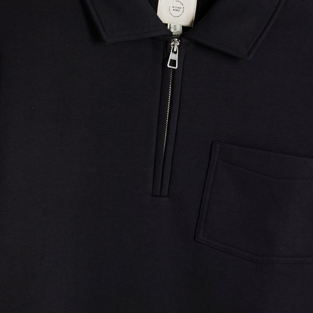 Regular fit, Polo neck, Half zipped, Chest pouch pockets, Long sleeved, HeavyweightAbout the brandFASHION IS OUR DNARiver Island is an icon of the British high street. Inspired by the latest trends and our heritage style archives, we've been serving style and leading trends for over sixty years.We make fashion for real people with real lives, who want to look real good. Because life's a celebration - let's dress for it.
