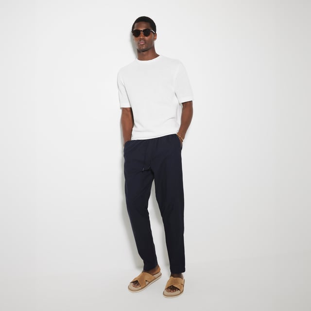 Tapered fit, Pull on, Side slip pockets, Elasticated drawstring waistAbout the brandFASHION IS OUR DNARiver Island is an icon of the British high street. Inspired by the latest trends and our heritage style archives, we've been serving style and leading trends for over sixty years.We make fashion for real people with real lives, who want to look real good. Because life's a celebration - let's dress for it.