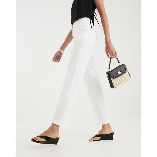 Slim fit, Cropped leg, Side slip pockets, Concealed fastening, TailoredAbout the brandFASHION IS OUR DNARiver Island is an icon of the British high street. Inspired by the latest trends and our heritage style archives, we've been serving style and leading trends for over sixty years.We make fashion for real people with real lives, who want to look real good. Because life's a celebration - let's dress for it.
