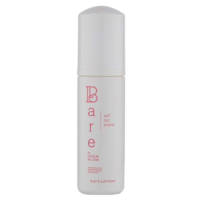 Achieve a flawless tan with Bare by Vogue Self Tan Eraser, designed for quick and gentle tan removal. This formula is enriched with hydrating ingredients like Goji Berry and Chamomile, ensuring your skin remains nourished and soft. Perfect for prepping your skin for a new tanning application, it effectively erases your previous tan. For best results, exfoliate with Bare by Vogue's dual-action mitt after application. Apply the eraser, let it absorb for 5-10 minutes, and rinse off in a warm shower.