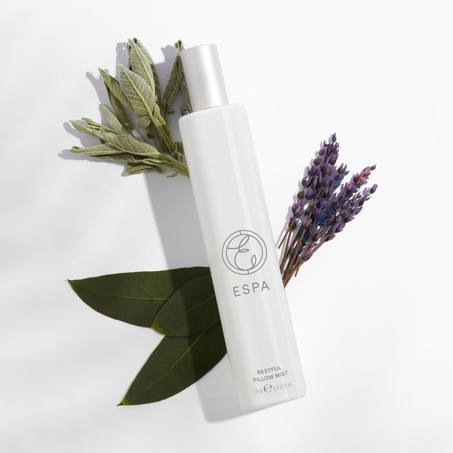 ESPA Restful Pillow Mist for Better Sleep and Relaxation Transform your nighttime routine with ESPA Restful Pillow Mist, designed to enhance your sleep quality and overall well-being. This luxurious pillow mist features a soothing blend of essential oils, including calming Lavender, to help you unwind and prepare for a restful night. Simply spritz onto your pillow before bedtime and let the aromatic scent envelop you, promoting relaxation and tranquility. Ideal for anyone seeking a peaceful sleep experience, this vegan and gluten-free formula is safe for pregnancy. Embrace the serenity of a good night’s sleep and wake up refreshed and revitalized.