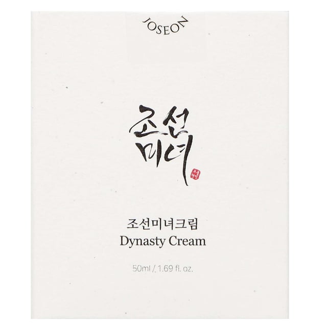 Discover the Beauty of Joseon Dynasty Cream, a luxurious 50ml moisturizer designed to deliver intense hydration and nourishment for all skin types, particularly dry skin. This multi-functional cream features a rich texture and is infused with powerful ingredients including Rice Bran Water, Ginseng Water, Squalane, and Niacinamide. It absorbs quickly into the skin, providing a radiant, healthy glow while effectively balancing oil and moisture levels. Experience the benefits of this cruelty-free cream, which not only protects your skin but also enhances its overall health and appearance.
