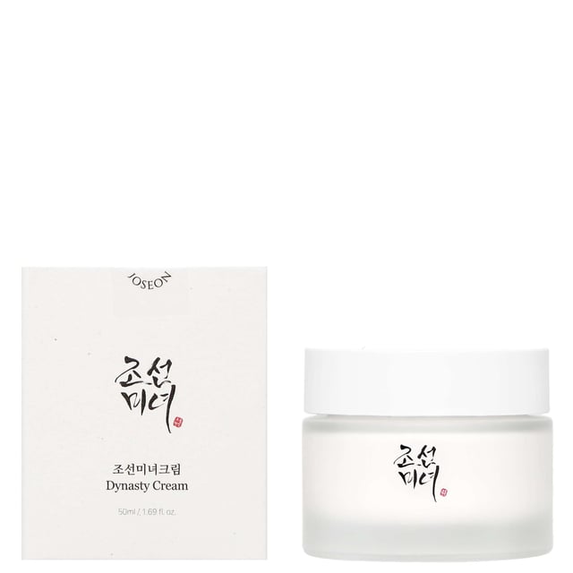 Discover the Beauty of Joseon Dynasty Cream, a luxurious 50ml moisturizer designed to deliver intense hydration and nourishment for all skin types, particularly dry skin. This multi-functional cream features a rich texture and is infused with powerful ingredients including Rice Bran Water, Ginseng Water, Squalane, and Niacinamide. It absorbs quickly into the skin, providing a radiant, healthy glow while effectively balancing oil and moisture levels. Experience the benefits of this cruelty-free cream, which not only protects your skin but also enhances its overall health and appearance.