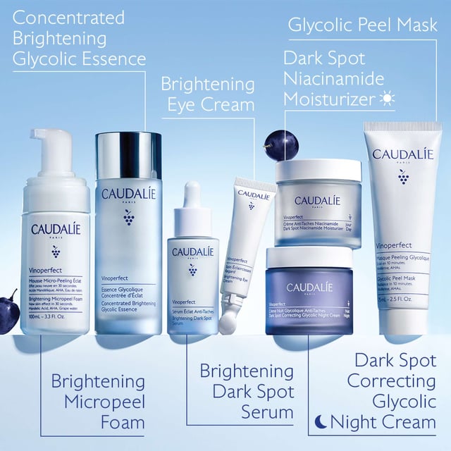 Experience radiant and hydrated skin with Caudalie Vinoperfect Niacinamide Moisturiser. This daily moisturizer brightens your complexion and reduces dark spots. Enriched with ViniferineTM, clinically proven to diminish pigmentation, and Niacinamide for enhanced brightening, it leaves your skin soft and luminous. With a 97% natural origin formulation, it offers immediate radiance, an even skin tone, and a hydrating cream texture. Apply generously after serum and massage for 2-3 minutes. Remember, this product is refillable. Join Caudalie in their commitment to sustainability.