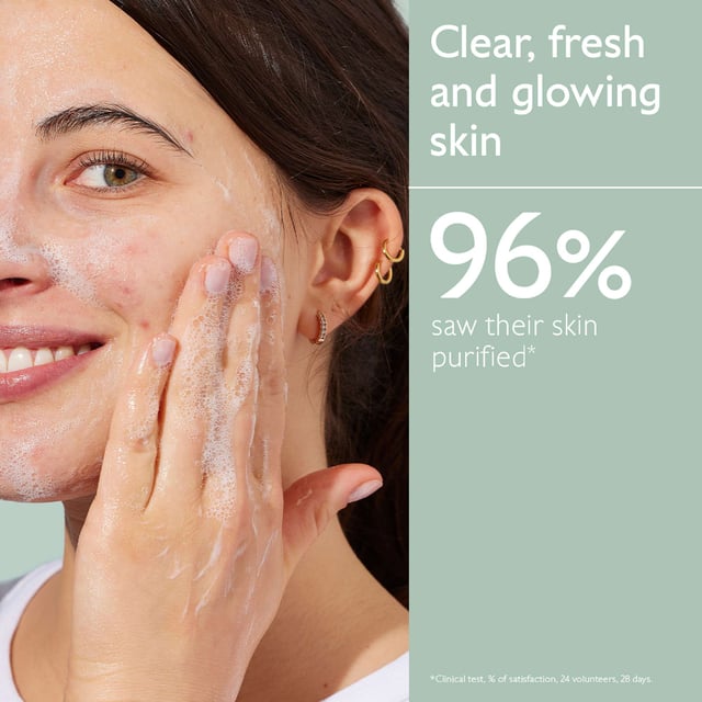 Transform your skincare routine with Caudalie's Vinopure Purifying Gel Cleanser. This gentle yet effective formula is designed for breakout-prone skin, providing a thorough cleanse without dryness. Infused with natural salicylic acid and prebiotic organic grape water, it helps regulate sebum production and tighten pores. Ideal for daily use, this vegan and certified organic cleanser is free from soap and synthetic fragrances. Caudalie also contributes 1% of its turnover to environmental causes. Achieve a clearer complexion with a non-comedogenic formula that refreshes and purifies your skin.