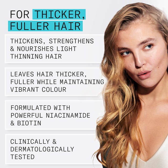 Transform your hair with the Nioxin Pro Clinical System 3 Kit, designed for coloured hair with light thinning. This clinically tested kit includes a 300ml Scalp + Hair Shampoo, 300ml Conditioner, and a 100ml Thickening Treatment. Users reported up to 80% thicker hair in 30 days! The formula cleanses the scalp, removes impurities, and provides color protection. Enriched with botanicals, it revitalizes the scalp, minimizes breakage, and enhances hair health. For best results, use the system at least three times a week.
