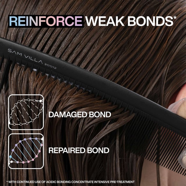 Revitalize your hair with Redken Acidic Bonding Concentrate Conditioner, designed for damaged and colour-treated hair. This powerful formula nourishes all hair types, providing deep hydration and reducing breakage while protecting against colour fade. Infused with Citric Acid, it strengthens weak bonds, enhancing resilience after bleaching. Its pH-balanced formula defends against heat styling and chemical treatments, leaving hair vibrant and healthy. For best results, pair with Redken Acidic Bonding Concentrate Shampoo. Apply to wet hair after shampooing, then rinse thoroughly.