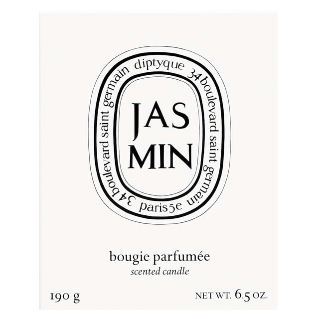 Indulge in the enchanting aroma of the Diptyque Jasmine Scented Candle, a 190g masterpiece designed to elevate your space. This exquisite candle captures the essence of delicate jasmine flowers, creating a fragrance that is both subtle and enduring. As soon as you light the wick, your room will be enveloped in a sweet and serene ambiance, perfect for relaxation or entertaining guests. Enjoy up to 50 hours of burn time, and for best results, allow it to burn for 2-3 hours on the first use for an even melt. Regularly trim the wick to 3-5mm to maintain optimal performance.