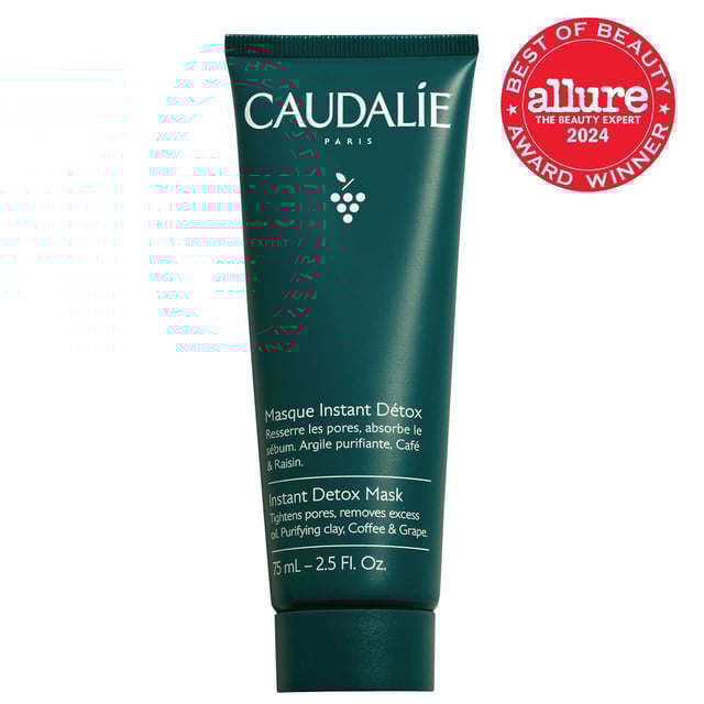 Discover the Caudalie Vinoclean Instant Detox Mask, a beloved beauty essential. This detoxifying clay mask deeply cleanses, removing impurities and excess oil for refreshed skin. Experience brighter skin in minutes as it gently exfoliates and draws out impurities. Enriched with pink clay, coffee extract, and papaya enzyme, it suits all skin types. With 99% naturally-derived ingredients, it's fragrance-free and vegan, perfect for sensitive skin. Join the skincare revolution with over 100 million TikTok reviews and unveil your skin's true radiance!