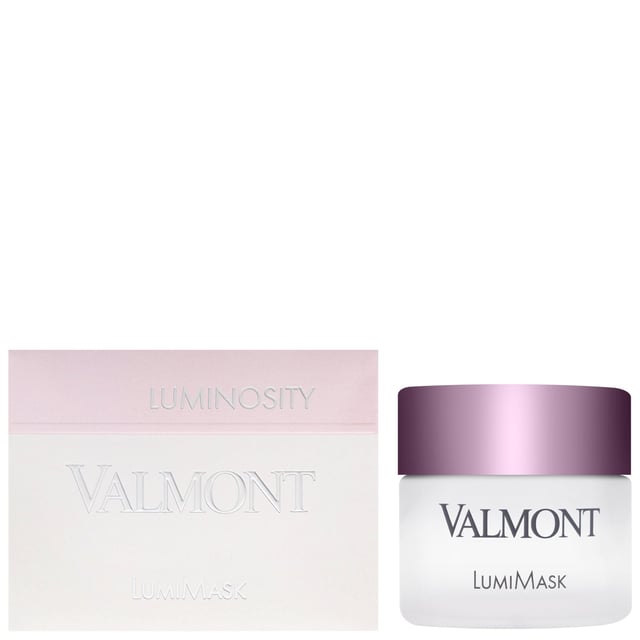 Discover the transformative power of Valmont Luminosity LumiMask, a skincare treatment designed to enhance your skin's natural glow. This luxurious mask gently exfoliates, removing dead skin cells and evening out skin tone for a brighter complexion. Infused with glycolic acid, it refines skin texture while addressing pigmentation concerns. Papaya extract promotes cell renewal. For best results, apply 1-2 times a week on a cleansed face, avoiding the eye area. Leave on for 10 minutes, then rinse thoroughly or wipe off with a damp cloth for a smoother finish.