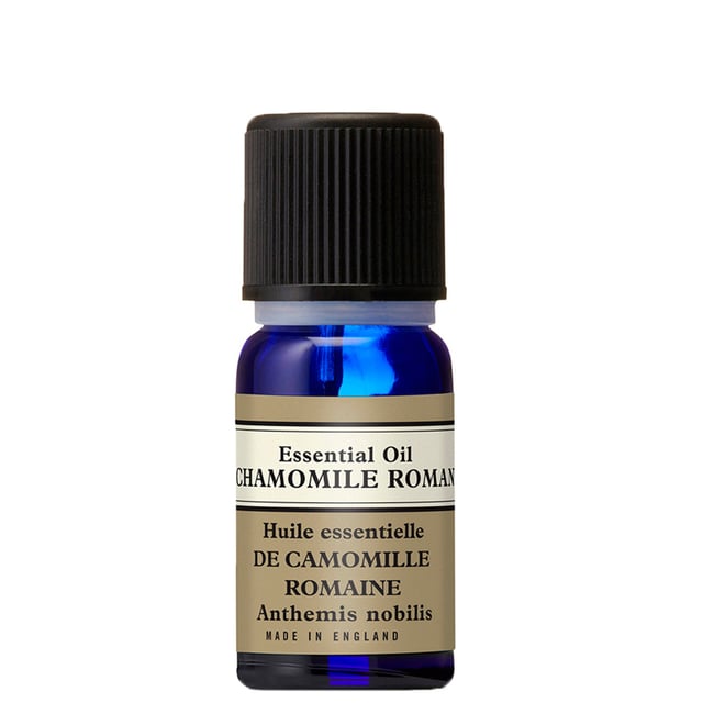Neal's Yard Remedies Organic Chamomile Roman Essential Oil for Relaxation Experience the calming effects of Neal's Yard Remedies Organic Chamomile Roman Essential Oil, distilled from gentle chamomile flowers. This light oil promotes relaxation, balances emotions, and alleviates tension, making it suitable for adults and children over 2. It pairs well with mandarin, neroli, and rose to create a peaceful ambiance. Ideal for baths, massages, or diffusing, this organic oil is essential for tranquility. Made in England, this vegan-friendly product reflects Neal's Yard Remedies' dedication to sustainability and ethical practices.