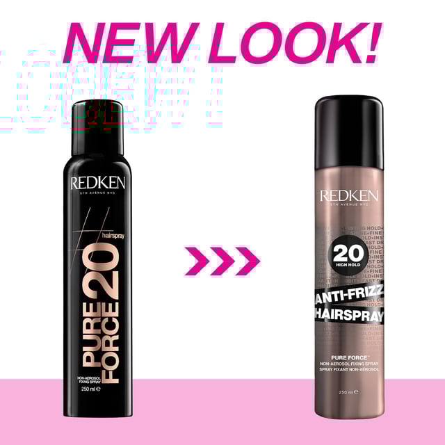 Experience the professional quality of Redken Anti-Frizz Hairspray in sleek packaging. This advanced hairspray retains its exceptional formula while offering a fresh look, designed for all-day hold. It provides a clean, firm finish, enhancing your hairstyle with brilliant shine. Perfect for styling, this quick-drying spray keeps your hair in place without residue. For best results, hold the can 6-12 inches from dry, styled hair and spray evenly. Reapply for extra control. Caution: Flammable. Keep away from flames and heat sources.