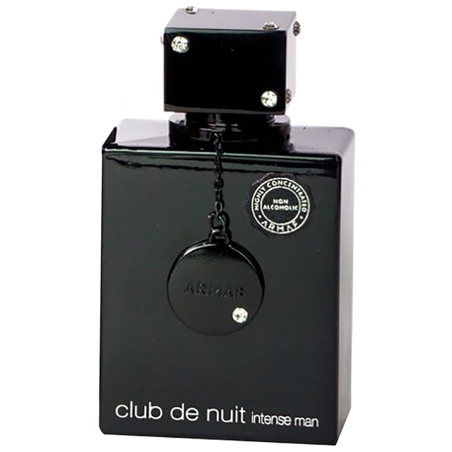 Experience the allure of Armaf Club De Nuit Intense Man, a non-alcoholic Eau de Toilette Spray for the modern man. This fragrance opens with a vibrant blend of lemon, apple, bergamot, cassis, and pineapple. The heart reveals a luxurious fusion of fresh roses, jasmine, and birch. Finally, it settles into a warm base of sweet vanilla, musk, ambergris, and patchouli, leaving a lasting impression. Perfect for any occasion, this fragrance is essential for those who appreciate elegance and strength.