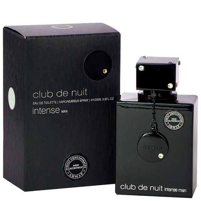 Experience the allure of Armaf Club De Nuit Intense Man, a non-alcoholic Eau de Toilette Spray for the modern man. This fragrance opens with a vibrant blend of lemon, apple, bergamot, cassis, and pineapple. The heart reveals a luxurious fusion of fresh roses, jasmine, and birch. Finally, it settles into a warm base of sweet vanilla, musk, ambergris, and patchouli, leaving a lasting impression. Perfect for any occasion, this fragrance is essential for those who appreciate elegance and strength.