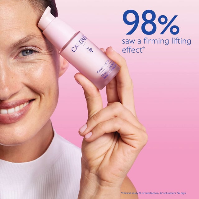 Discover the Caudalie Resveratrol-Lift Instant Firming Serum Refill, an eco-friendly choice for your skincare. This anti-aging serum is three times more effective than retinol, providing lifting and smoothing effects. With plant-based vegan collagen, micro hyaluronic acid, and peptides, it targets fine lines and wrinkles. Its lightweight texture is ideal for makeup layering, and the refillable packaging promotes sustainability. With 98% natural ingredients, Caudalie is committed to positive environmental impact. Transform your skin with this innovative serum.