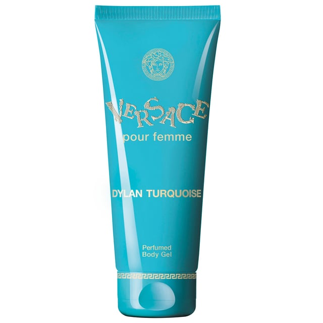 Experience the refreshing allure of Versace Dylan Turquoise Body Gel, designed for daily indulgence. This luxurious perfumed gel hydrates and nourishes your skin, leaving it feeling revitalized and soft. Infused with the enchanting scent of Dylan Turquoise, it captivates with top notes of zesty Sicilian mandarin and lemon, complemented by the warmth of pink pepper. The heart reveals a delightful blend of blackcurrant, jasmine, guava, and freesia, while the base unfolds with rich Clearwood, vibrant woods, and sensual musk. Embrace a lasting sensation of freshness and elegance.