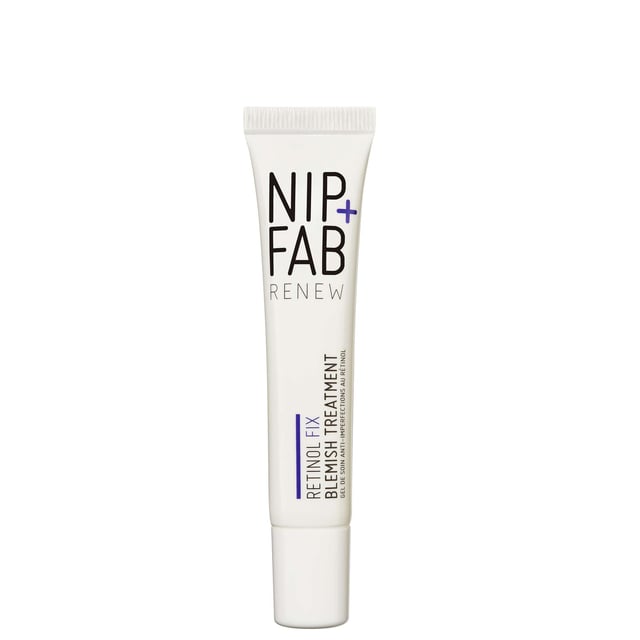 Transform your skincare routine with the Nip + Fab Retinol Fix Blemish Gel Treatment. This innovative gel features a powerful 10% time-release retinol complex designed to effectively target blemishes and even out skin tone. It promotes healthy cell turnover, enhancing your skin's texture for a smoother, clearer complexion. Simply apply to areas prone to blemishes right after cleansing for optimal results. Experience the next generation of skincare and achieve the flawless skin you deserve.