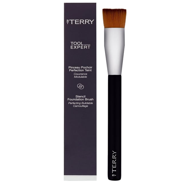 Discover the By Terry Expert Stencil Foundation Brush, designed by renowned makeup artist Terry de Gunzburg. With a legacy dating back to 1998, By Terry has revolutionized beauty with its luxurious makeup and skincare products. This innovative brush features a unique hollow chamber that allows you to fill it with your favorite foundation. Achieve a flawless, even finish by using circular motions for easy application. Elevate your makeup routine with this professional-grade tool that ensures a smooth and radiant complexion every time.