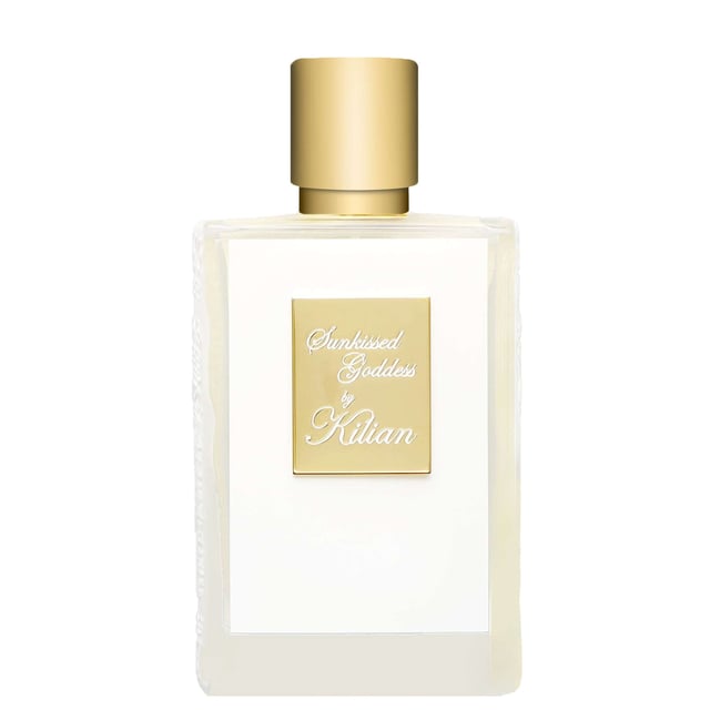 Experience the essence of summer all year round with Kilian Sunkissed Goddess Eau de Parfum Spray. Inspired by the exotic Polynesian Monoi Oil, this luxurious fragrance is a rich reinterpretation of summer's bliss. The perfume opens with the creamy notes of white Tiare flowers and sensual Ylang-Ylang, enveloping you in a comforting warmth of Coconut and Vanilla. It then settles into a signature base of Guaiac Wood and Cistus Labdanum, creating a lasting impression of depth and elegance. Perfect for those who want to carry the spirit of summer with them, no matter the season.