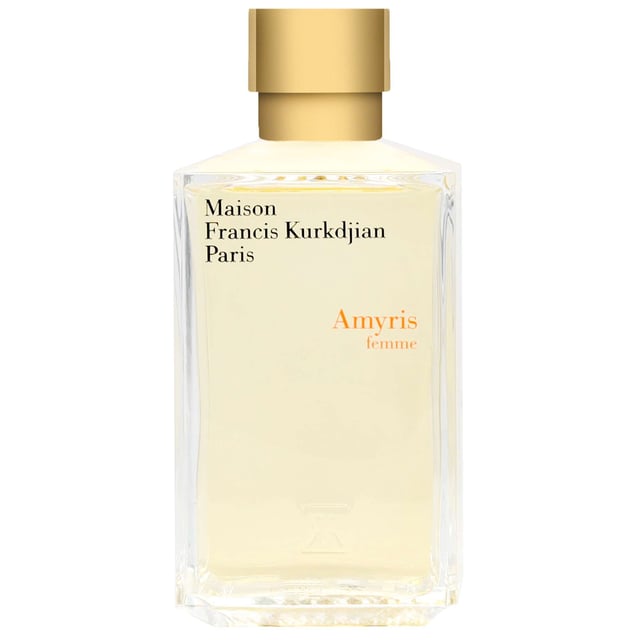 Experience the essence of femininity with Maison Francis Kurkdjian Amyris Femme Eau de Parfum Spray. This enchanting fragrance combines playful lemon tree flowers and sweet peas, delivering a light sweetness that enchants the senses. It evolves to reveal warm musky amber notes, exuding joyful confidence. Perfect for uplifting your mood, Amyris Femme is your go-to feel-good fragrance. Embrace the happiness it brings and make it your signature scent today!